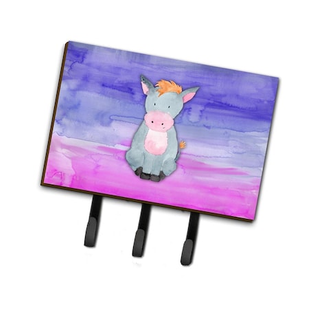 Carolines Treasures Donkey Watercolor Leash or Key Holder BB7415TH68